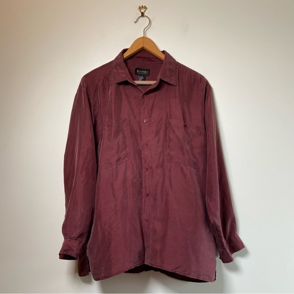 Vintage Other - Vintage Surprise Silk Shirt